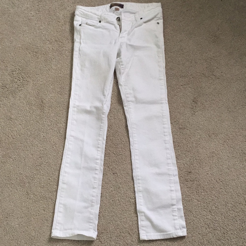 Paige white jeans, size 24